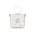 Borsa a mano bianca con fiore decorativo ALDO Preamma, Borse e accessori Donna, SKU b512000354, Immagine 0
